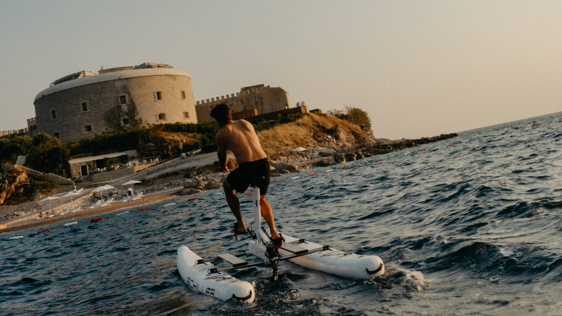 Mamula Island by Banyan Tree Water Bike Experience Boka Bay